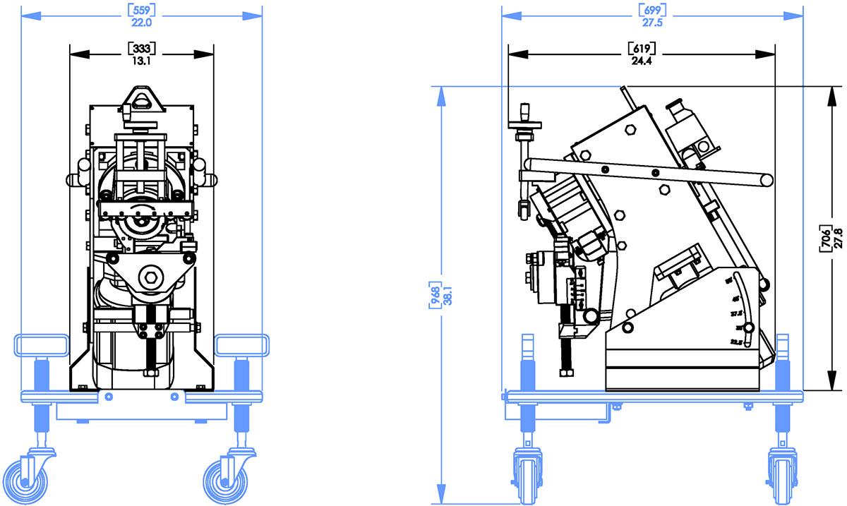 KBM-18-ONLY  Gullco KBM 18 Plate Bevelling Machine, 415v